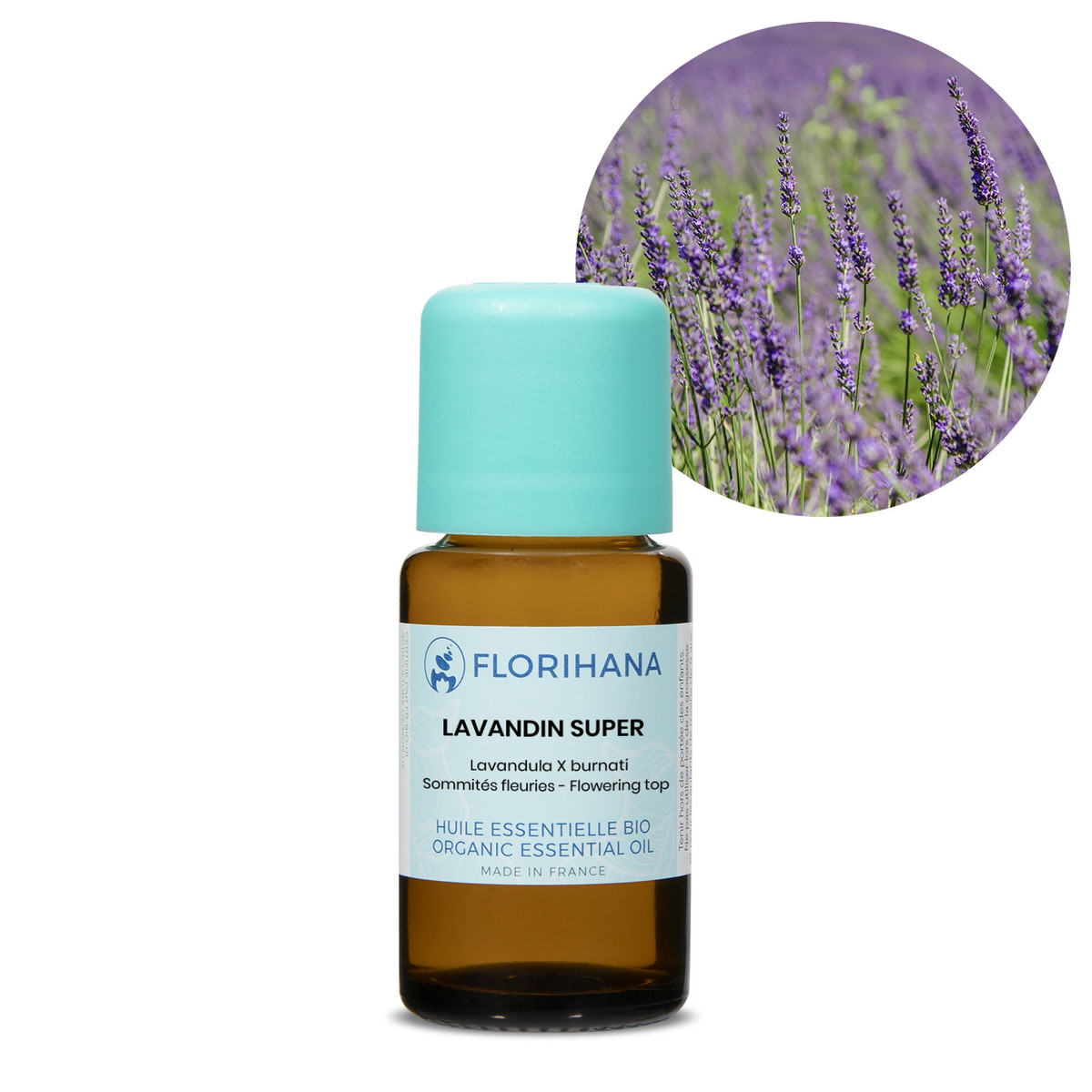 【オーガニック】 ラバンジン スーパー 15g(16.9ml) 【精油 エッセンシャルオイル アロマオイル アロマ フロリハナ Florihana】