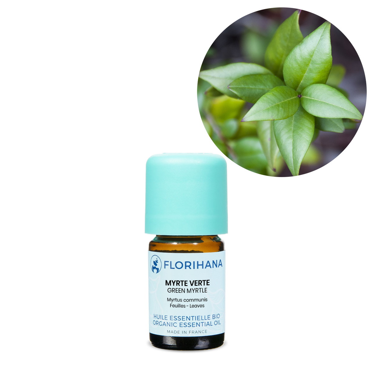 【オーガニック】 グリーンマートル　5g(5.7ml) 【精油 エッセンシャルオイル アロマオイル アロマ フロリハナ Florihana】