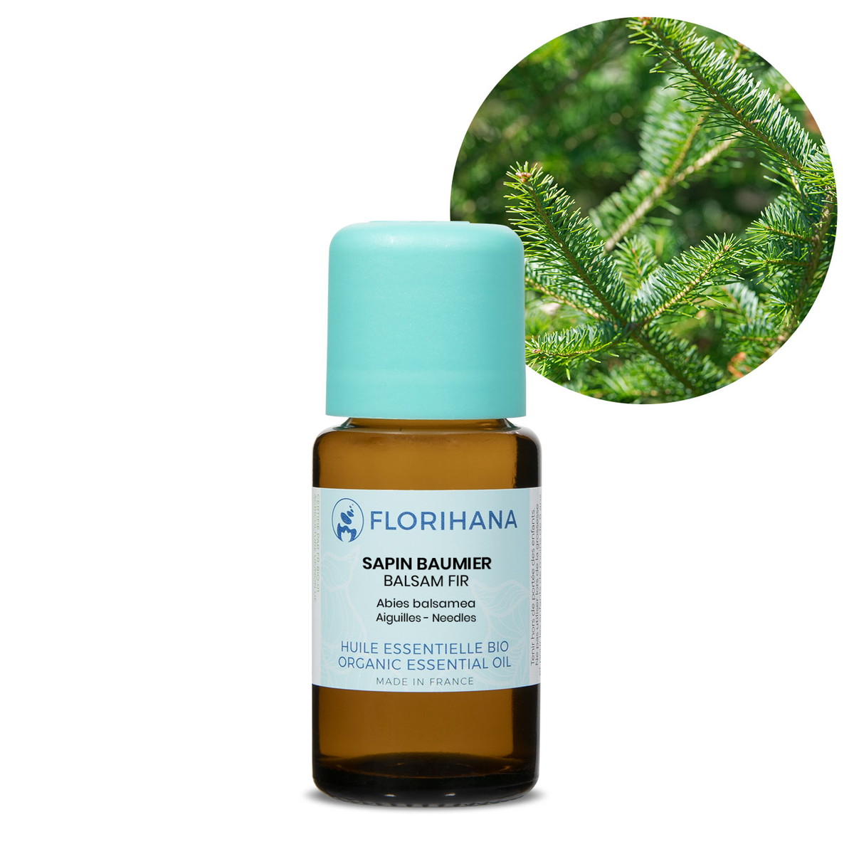 【オーガニック】 バルサムファー　バルサムモミ　15g(17.2ml) 【精油 エッセンシャルオイル アロマオイル アロマ フロリハナ Florihana】