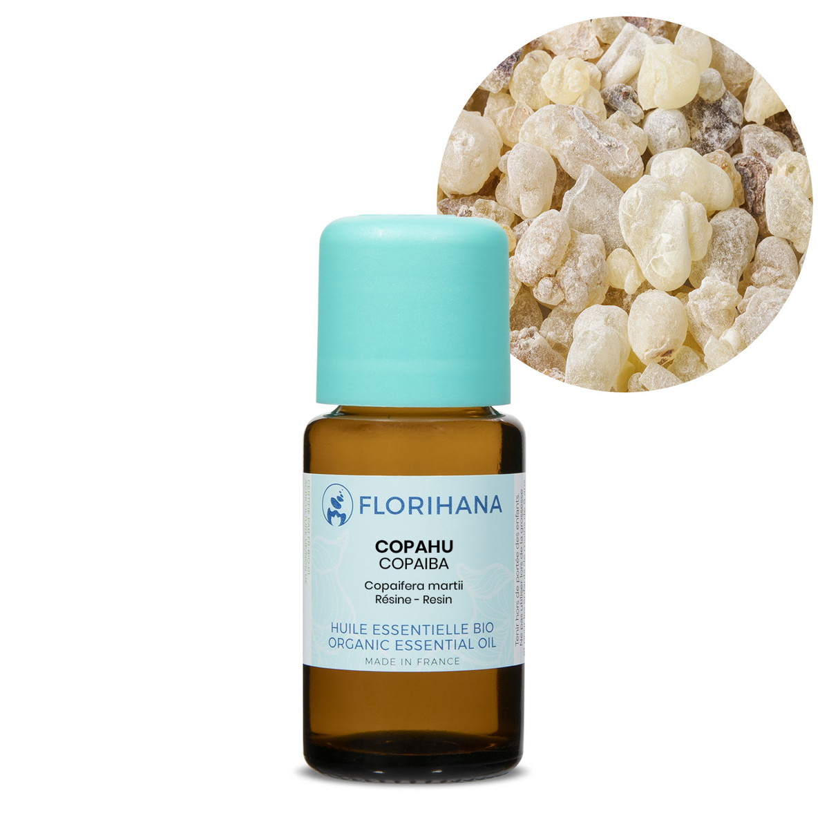 【オーガニック】 コパイバ　15g(16.7ml) 【精油 エッセンシャルオイル アロマオイル アロマ フロリハナ Florihana】