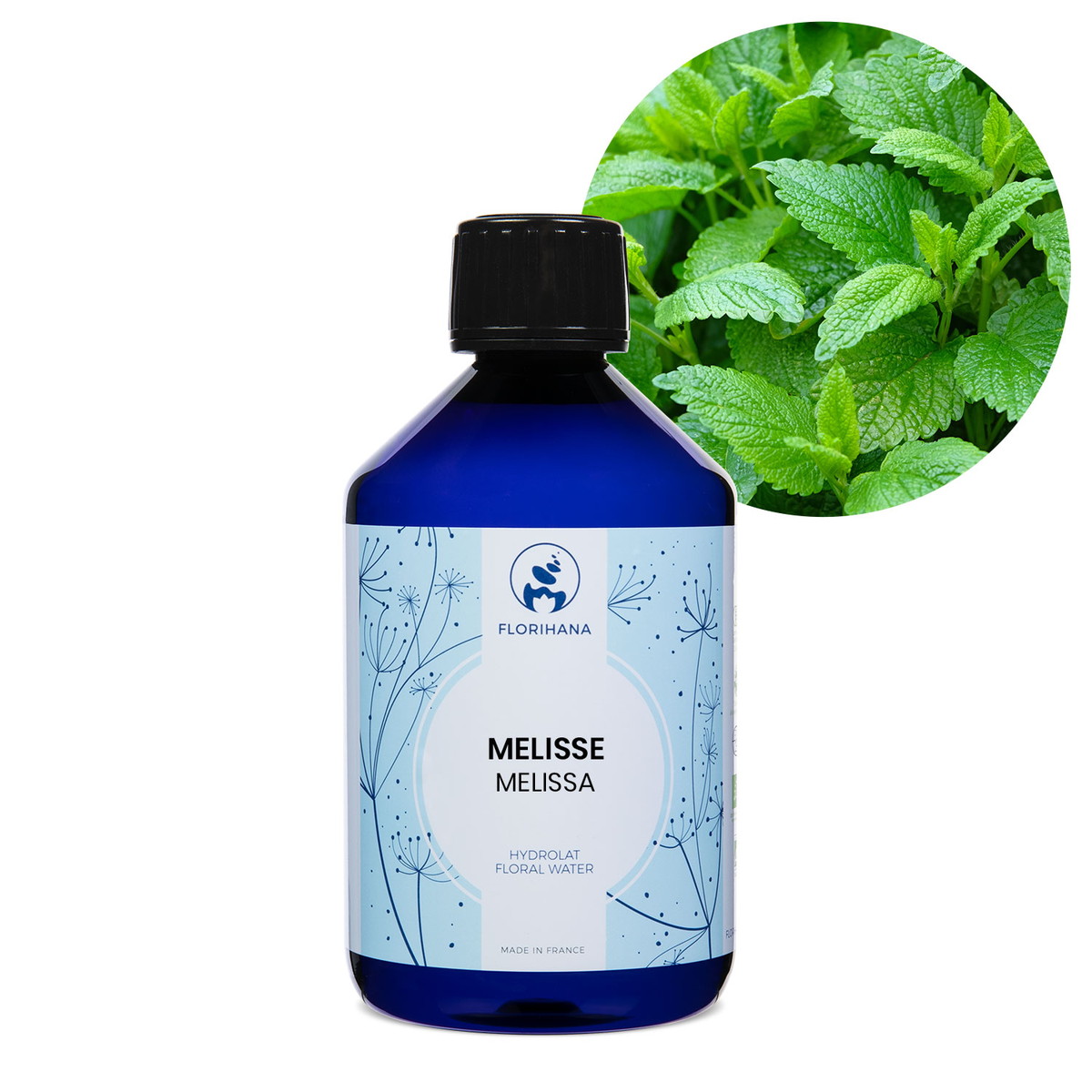 【オーガニック】 メリッサ　500ml 【フローラルウォーター 芳香蒸留水 ハイドロソル アロマ 化粧水 フロリハナ Florihana】