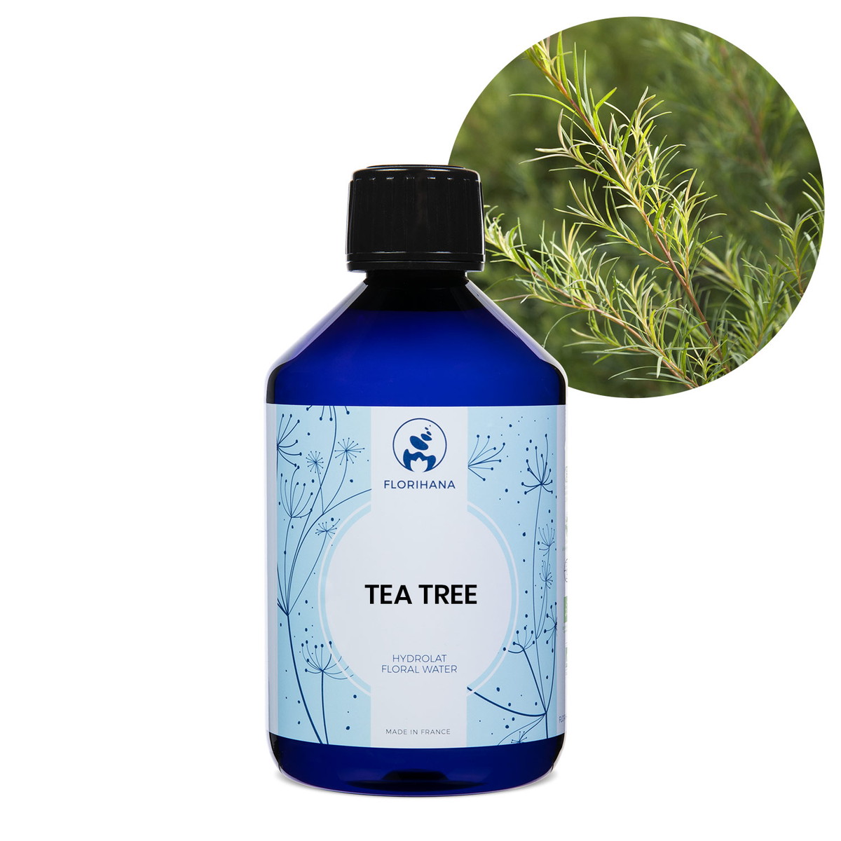 【オーガニック】 ティートリー 500ml 【フローラルウォーター 芳香蒸留水 ハイドロソル アロマ 化粧水 フロリハナ Florihana】
