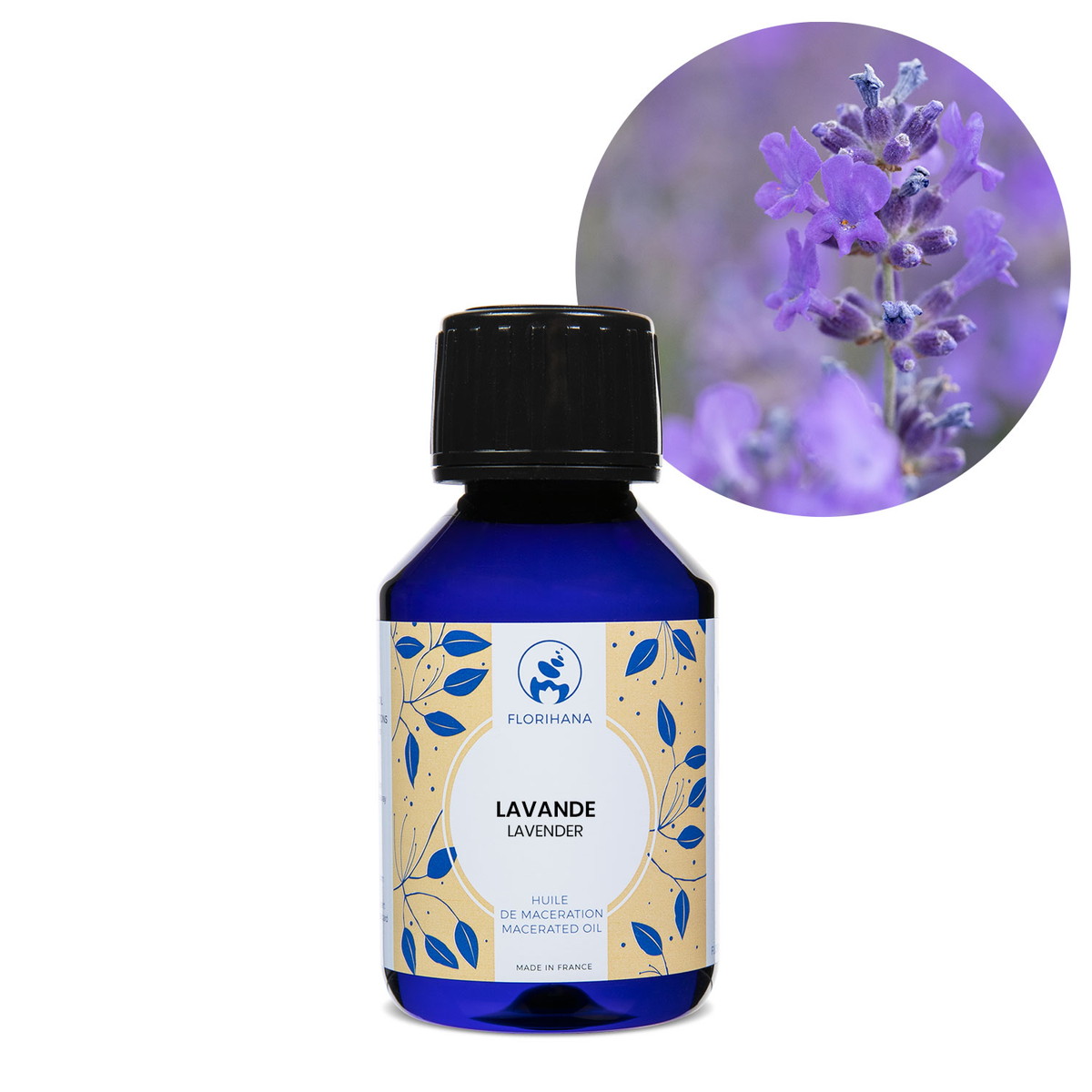 【オーガニック】 ラベンダー　100ml 【マセレーションオイル 植物油 浸出油 ベースオイル アロマ フロリハナ Florihana】