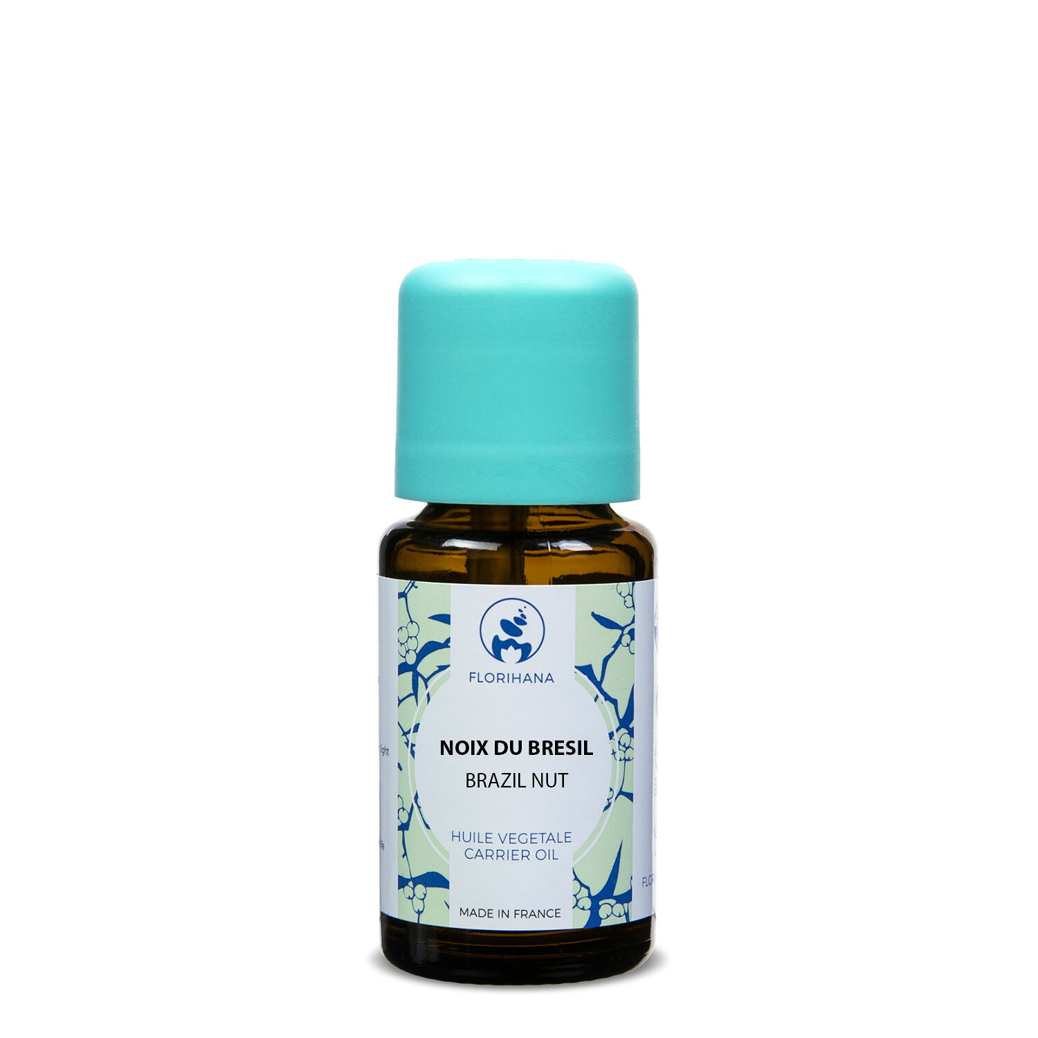 【オーガニック】 ブラジルナッツ 15ml 未精製 【キャリアオイル 植物油 ベースオイル スキンケア アロマ フロリハナ Florihana】