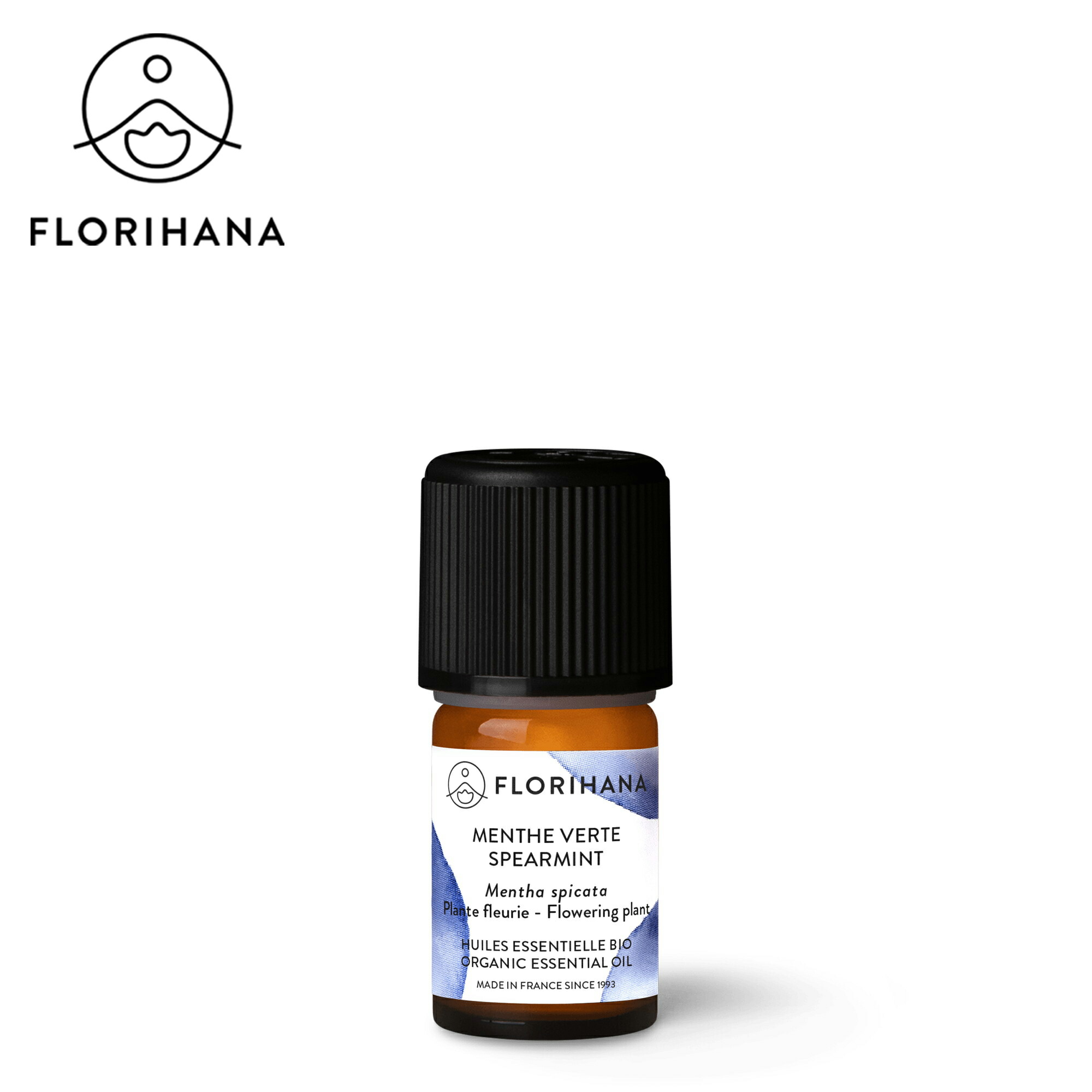 【オーガニック】 スペアミント 5g(5.3ml) 【精油 エッセンシャルオイル アロマオイル アロマ フロリハナ Florihana】