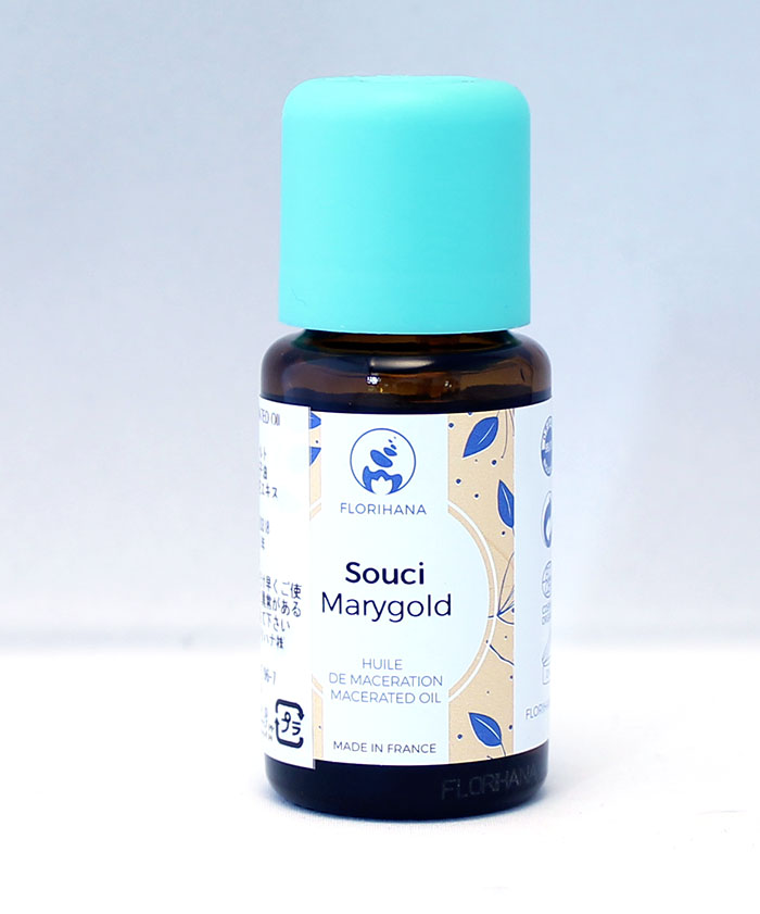 【オーガニック】 マリーゴールド　15ml 【カレンデュラ マセレーションオイル 植物油 浸出油 ベースオイル アロマ フロリハナ Florihana】
