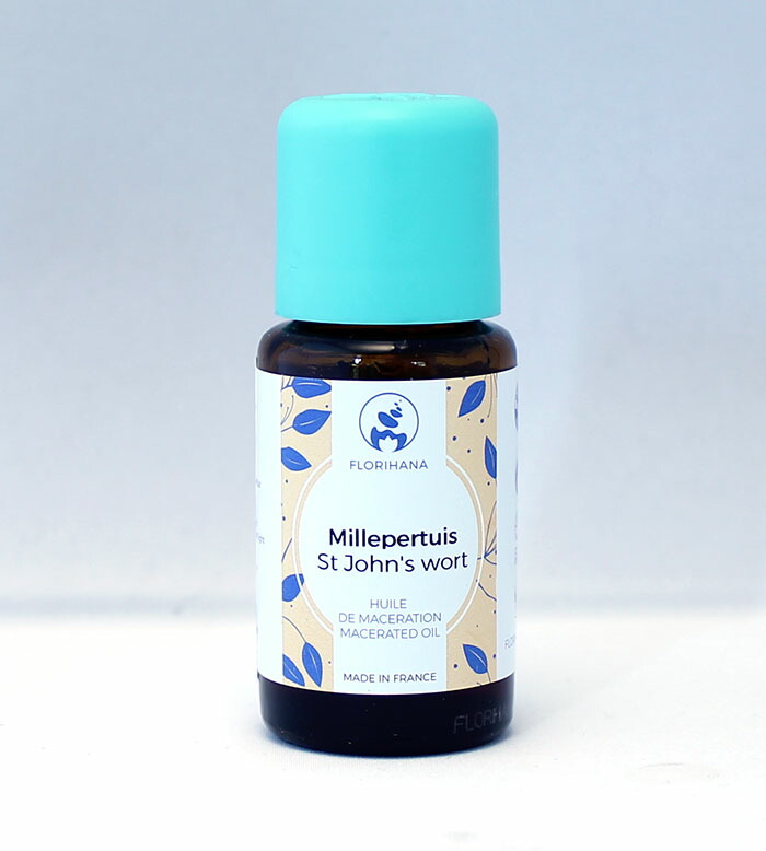 【オーガニック】 セントジョーンズワート　セイヨウオトギリソウ　15ml 【マセレーションオイル 植物油 浸出油 ベースオイル アロマ フロリハナ Florihana】
