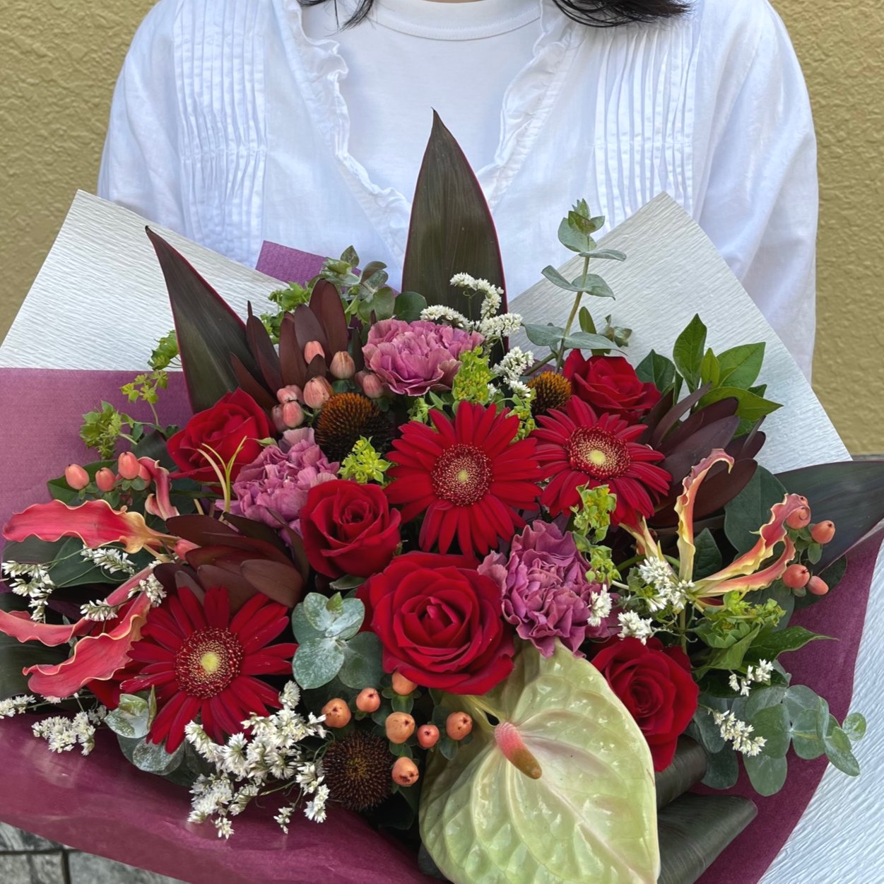 【楽天市場】花 ギフト アレンジメント 花束 ブーケ フラワーギフト 7980円 お祝い 記念日 誕生日 還暦 送別 開店 フローリスト リトルシード florist littleseed