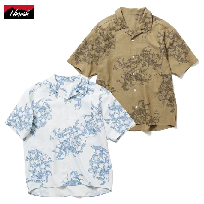 NANGA SALUD SHIRT サルーシャツ HOLI ナンガ ボタニカル アウトドア ユニ一発やる 男女兼用 N2500-1J600C