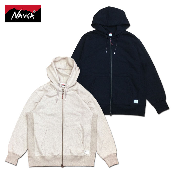 NANGA ECO HYBRID FULL ZIP PARKA エコハイブリッドフルジップパーカー スウェット HOODIE ナンガ アウトドア キャンプ NW2311-1F205