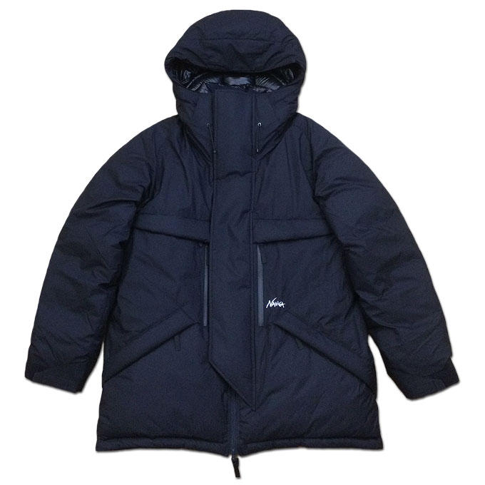 NANGA ナンガ MOUNTAIN BELAY COAT マウンテンビレーコート ブラック ポーリッシュホワイトグースダウン アウトドア 防水 MadeinJAPAN 日本製 滋賀