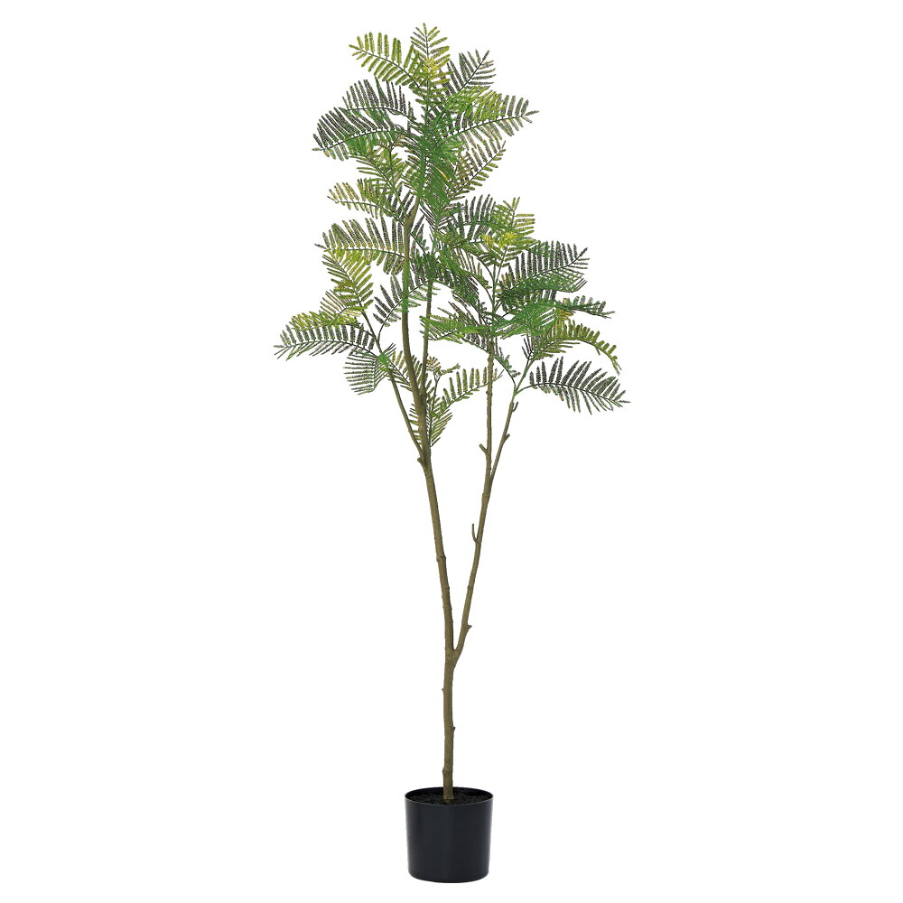 造花 アーティフィシャルフラワー エバーフレッシュ(ポット付) グリ−ン a-51173-051a 【ascaアスカ】|フラワーライフ サンエイクラフト