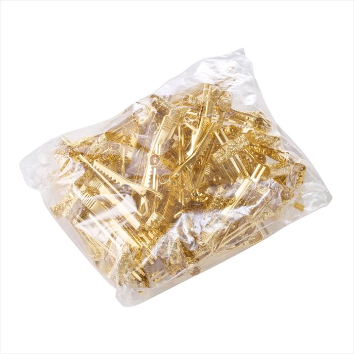 【原材料 添え物かかわり合い原材料  胸花いの一番 ブトニアピン】 ブトニアホルダー大袋 ＃１８ ゴールド  az000131-018【日本の首都堂】