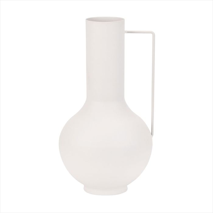 【花器　ベース　花器（その他素材） ブラス　金属】　シュクレ　ブランシュ　＃１　　ＭＡＴＴ　ＷＨＩＴＥ cx002002-001【東京堂】