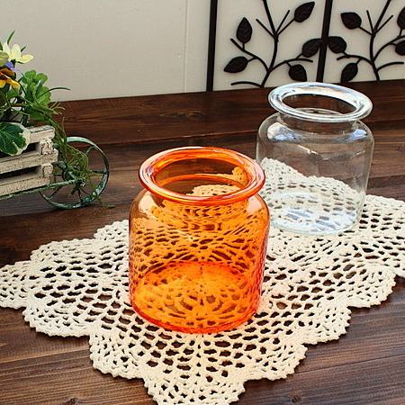 楽天市場 オレンジ ガラス瓶 洋食器 ガラス 瓶 収納 ボトル 容器 花瓶 お洒落 日用品 インテリア 雑貨 アウトレット 業務用 日本製 ｆｌｏｗｅｒ ｍａｙ