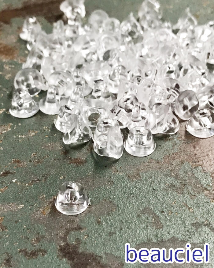 楽天市場 貼り付け部分 約7mm 約50個 ボタン足 貼り付けパーツ レジンやヘアアクセサリーに Uvレジン ヘアゴム通し穴 透明 クリア プラスチック アクリル プラバン Flower Parts Beauciel