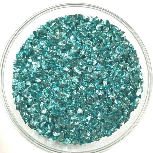 楽天市場 10g シルバーカラータイプ マリンブルー ガラスの粒 ガラスの砂 ジッパー袋入り ガラス Uvレジン ネイルアート ハーバリウム 封入 Flower Parts Beauciel