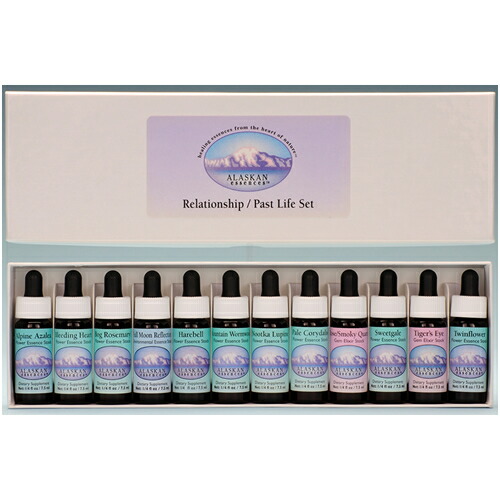 【楽天市場】リレーションシップ/パストライフ12本キット《アラスカンエッセンス》 [アラスカンエッセンス/セット/フラワーエッセンス