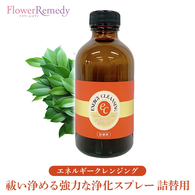 【お買い物マラソン最大2222円割引クーポン配布中】【取寄せ品】ECストロングスプレー詰替用《ヒーリングハーブス》200ml [バッチフラワーエッセンス/浄化スプレー/エネルギークレンジング/無香料]