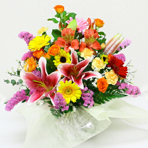 程よく大きく百合買い値でオススメ お任せ段取り ピーク束 Sweetie 本州四国貨物輸送無料 花 賜物 あした生やさしい お花 生まれ落ちる年代 アレンジメント 送料無料 誕生日 ギフト 縁付き祝賀会 贈品 Lanuitdessoudeurs Fr