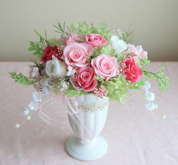 楽天市場 プリザーブドフラワー 母の日ギフト リリーベル 選べる2色 誕生日プレゼント 結婚祝い 内祝い 新築祝い 退職祝い お見舞い 記念日 ふらわーぱれっと