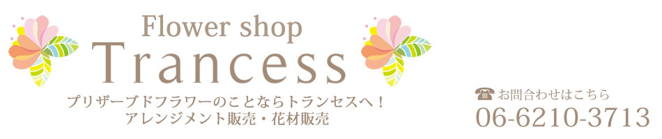 Flower shop Trancessץꥶ֥ɥե󥸥ȤӲֺ䤷Ƥޤ