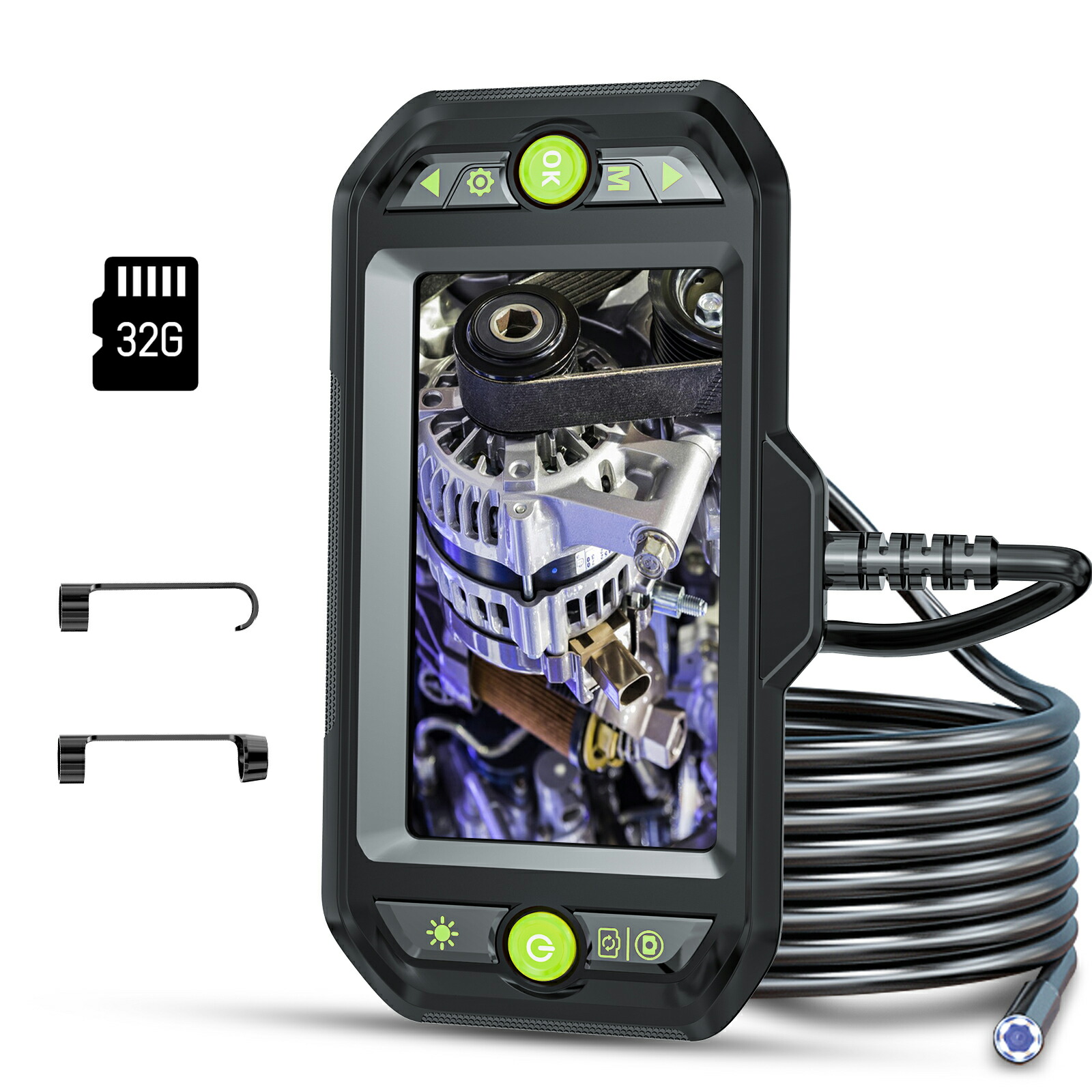 楽天市場】内視鏡カメラ 【カメラ デュアル スコープカメラ スネーク