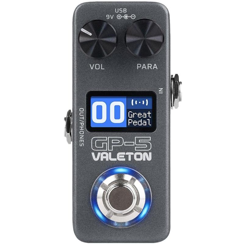 Valeton GP-5 マルチエフェクト プロセッサー スナップトーン IRローダー NAM対応