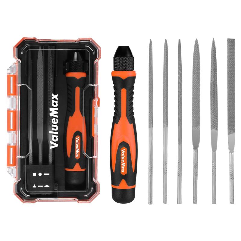 楽天市場】【10%OFF】ValueMax ヤスリセット 7本組(ヤスリ6本 ハンドル