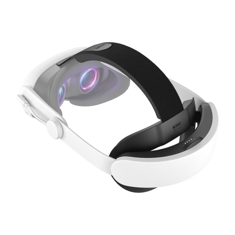 KIWI design K4 Boost Quest 3S/3に相応う バッテリーヘッドストラップ コンフォート Meta Quest 3/3sに当てはめる 同盟罷業一巡り 高速道路申し受ける 超軽さ 前後平衡にする好意をもって 好いたらしいな着付ける感 メタクエスト3S/3に相応う めたくえす