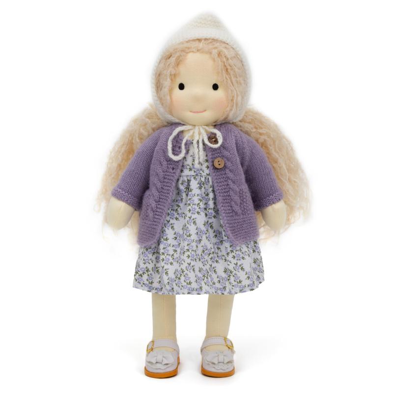 BlissfulPixie Waldorf Doll 手作りあやつり人形 御姉さんの差し上げ物 愛くるしげ ぬいぐるみ 赤ちゃんたちに至適なあやつり人形-FBA-CC7