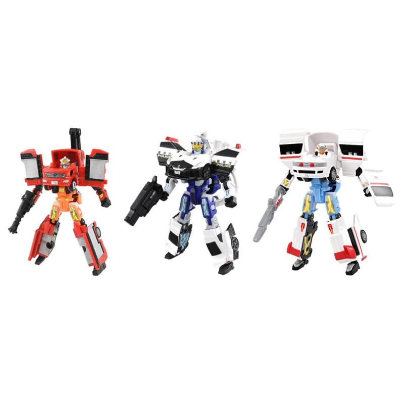 タカラトミー(TAKARA TOMY) トミカ ジョブレイバー TJBDX ジョブレイバーをはじめよう 警察消防救急 DXセット ミニカー おもちゃ 3歳以上