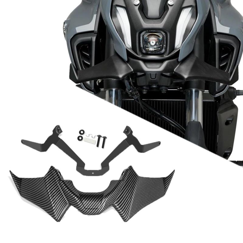For MT-07 MT07 MT-07 SP mt07 sp マット07 sp 2021-2023 2024オートバイアクセサリースポーツmt07ダウンフォース裸forntalスポイラー空力翼偏向