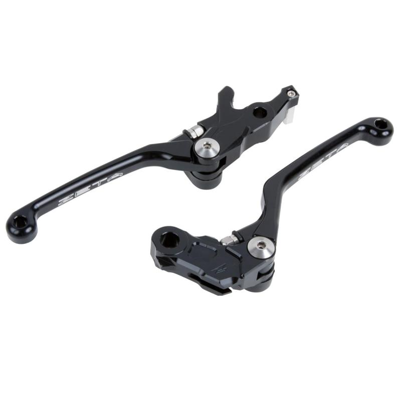 ジータレーシング(ZETA RACING) REBEL250/300/500, CB500F/X, NX400/500, CBR400R/500R, NC700S/X,NC750S/X etc ピボット ストリート レバーセット ブラックダートフリーク |NewageOfficeflowing