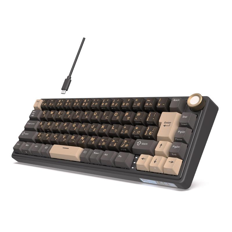 RK ROYAL KLUDGE R65 有線ゲーミングキーボード ボリュームノブ付き 11,560円