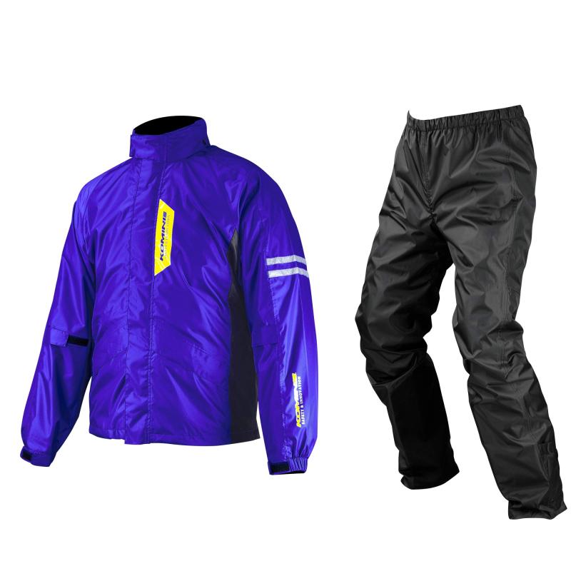 [KOMINE] バイク用レインウェア 03-539 メンズ Deep Blue 4XLB｜NewageOfficeflowing