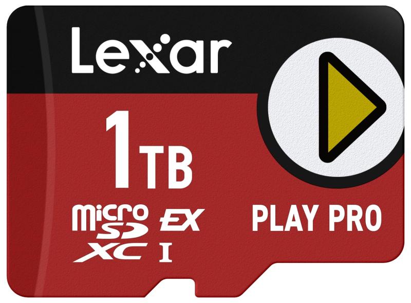 Lexar PLAY PRO microSDXC Expressカード 1TB 最大読込900MB/s最大書込600MB/s Nintendo Switch 4K動画 ドローン対応 防水 耐衝撃 並行?入品