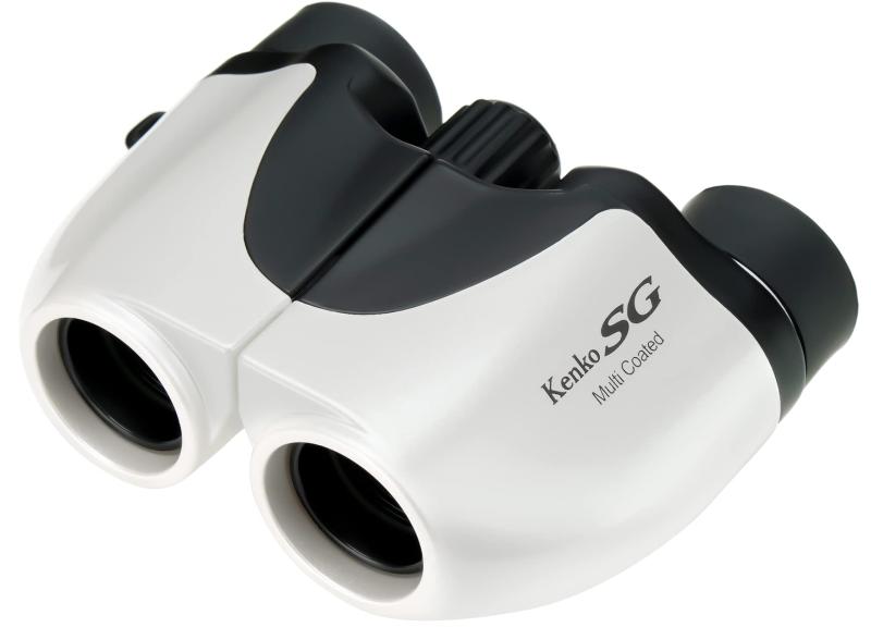 ケンコー(Kenko) コンパクト双眼鏡 SG-Mコンパクト 8×20 8倍 20口径 ポロプリズム式 マルチコーティング 超軽量149g コンサート・ライブ・アウトドア用 ホワイト 012833