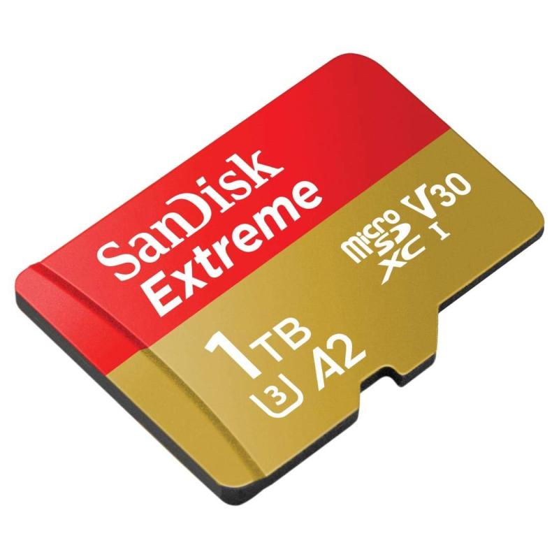 マイクロSD 1肺結核 Extreme microSDXC A2 SDSQXA1-1T00-GN6MA
