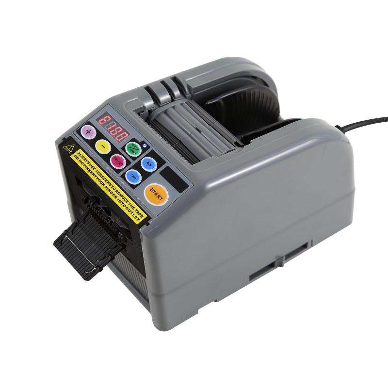電動テープカッター 自動テープカッター 6-60mmテープ切断機 テープディスペンサー オートディスペンサー 自動/手動モード 長さ設定可能 最大切断長さ999mm 梱包用品 工場 業務適応｜NewageOfficeflowing