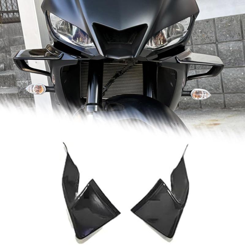 FOR YZF-R25 YZF-R3 R 25 R 3 r25 r3 2019-2024 2025 オートバイ風翼ABSウィンドナイフサイドウィング スポイラー・ウィング