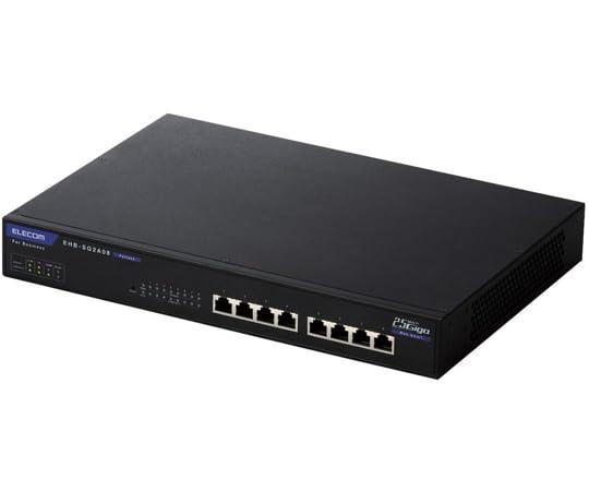 エレコム(ELECOM) Webスマートスイッチングハブ MultiGigabit相応う 8界面 3年 1個 パソコン・周辺機器-その他