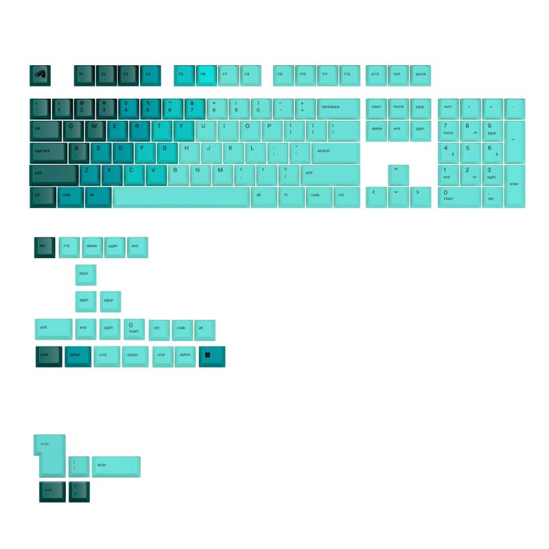 Glorious GPBT Gradient Keycaps