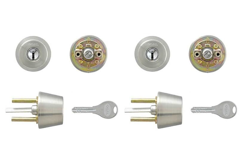 GOAL ゴール AD用 V18 交換シリンダー シルバー色 2個同一キー GCY-259 15,278円