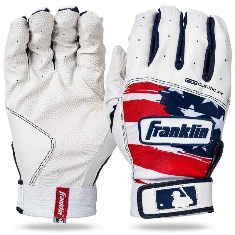 フランクリン FRANKLIN 打撃地球儀(両手用) CLASSIC XT ベイスボール 打撃 グローブ バッテ バッ手 労働者階級 22AW(21065) 21065白いこと×米国海軍×赤いこと S大きさ