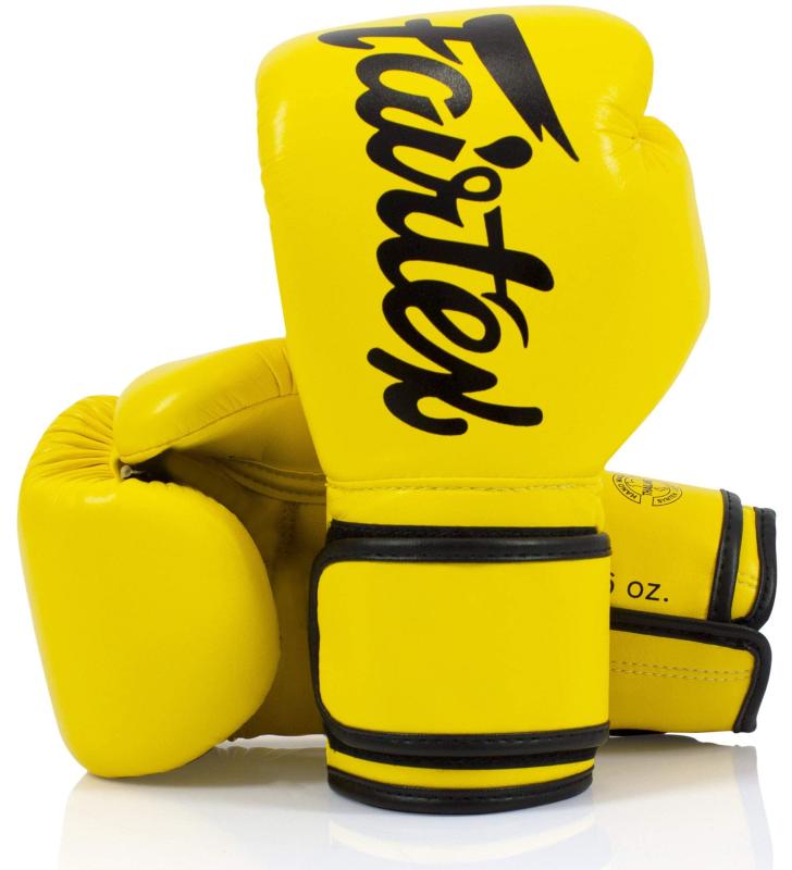 Fairtex BGV14 ボクシンググローブ - (イエロー/8オンス)|NewageOfficeflowing