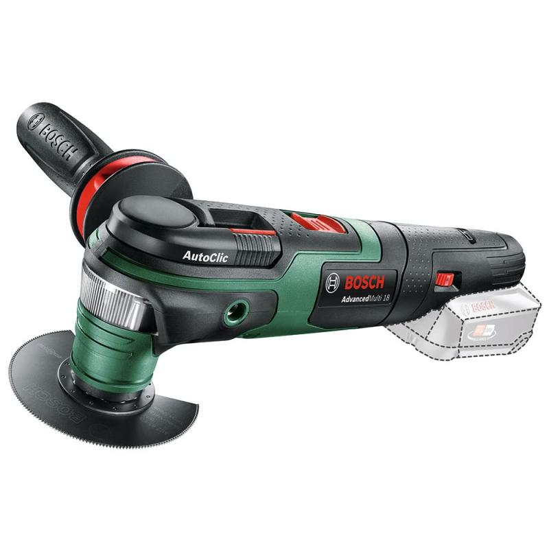 ボッシュ(BOSCH) 18Vバッテリーマルチツール(カットソー) (本体のみ、蓄電池・申し受ける器別売) MLT218
