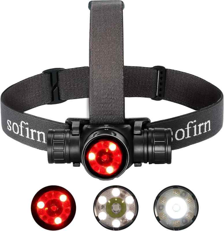 Sofirn HS21 ヘッドライト 充電式 赤光付き 2200ルーメン高輝度 ヘッドランプ スポットライト フラッドライト モーションセンサー搭載 防水仕様 強力ヘッドライト 夜釣り 登山 キャンプ ハンテ 6,112円