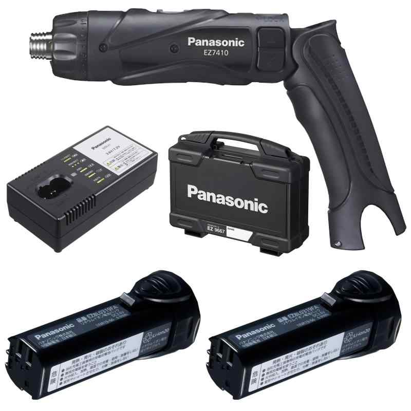Ｐａｎａｓｏｎｉｃ 充電スティックドリルドライバー ３．６Ｖ ブラック ケース付 EZ7410F03D-B