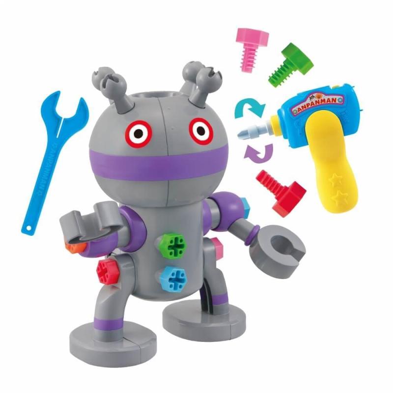 セガフェイブ(SEGA FAVE) アンパンマン くみたてDIY うごくぞっ ねじねじだだんだん 3歳以上